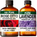 Rose & Lavender Essential Oils Set 2x4 fl oz V666719