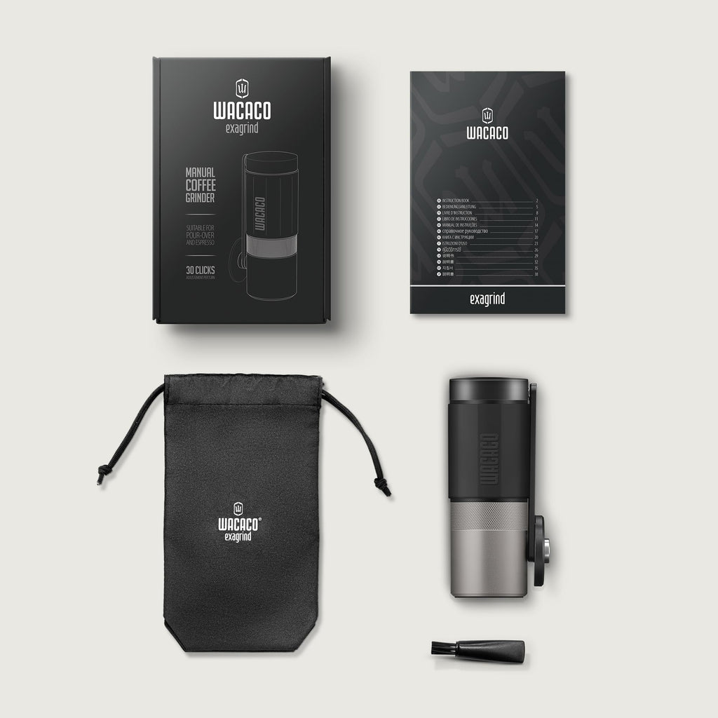 Manual 38mm Stainless Steel Conical Burr Coffee Grinder C8907