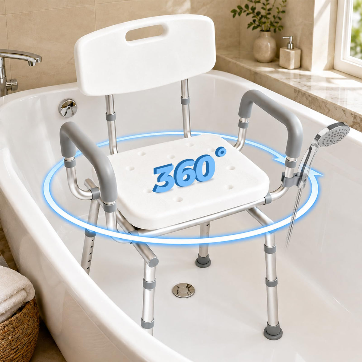 Adjustable Swivel Shower Chair U535120