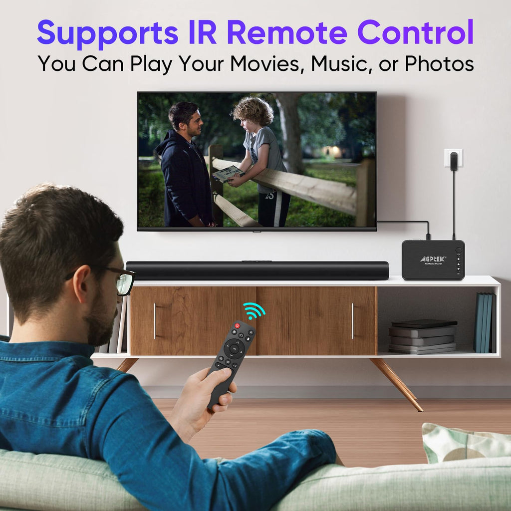 4K HDMI TV Media Player V451