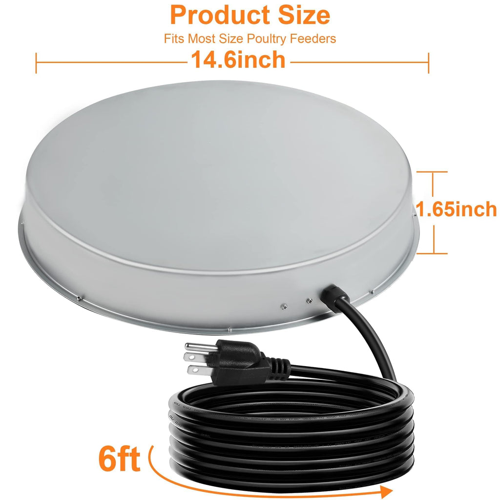 Heated Chicken Waterer 5 Gallon 125W N67248