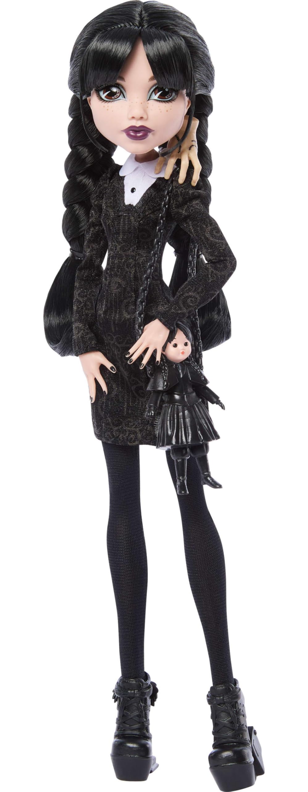 Black Dress Doll with Stockings and Accessories M533087