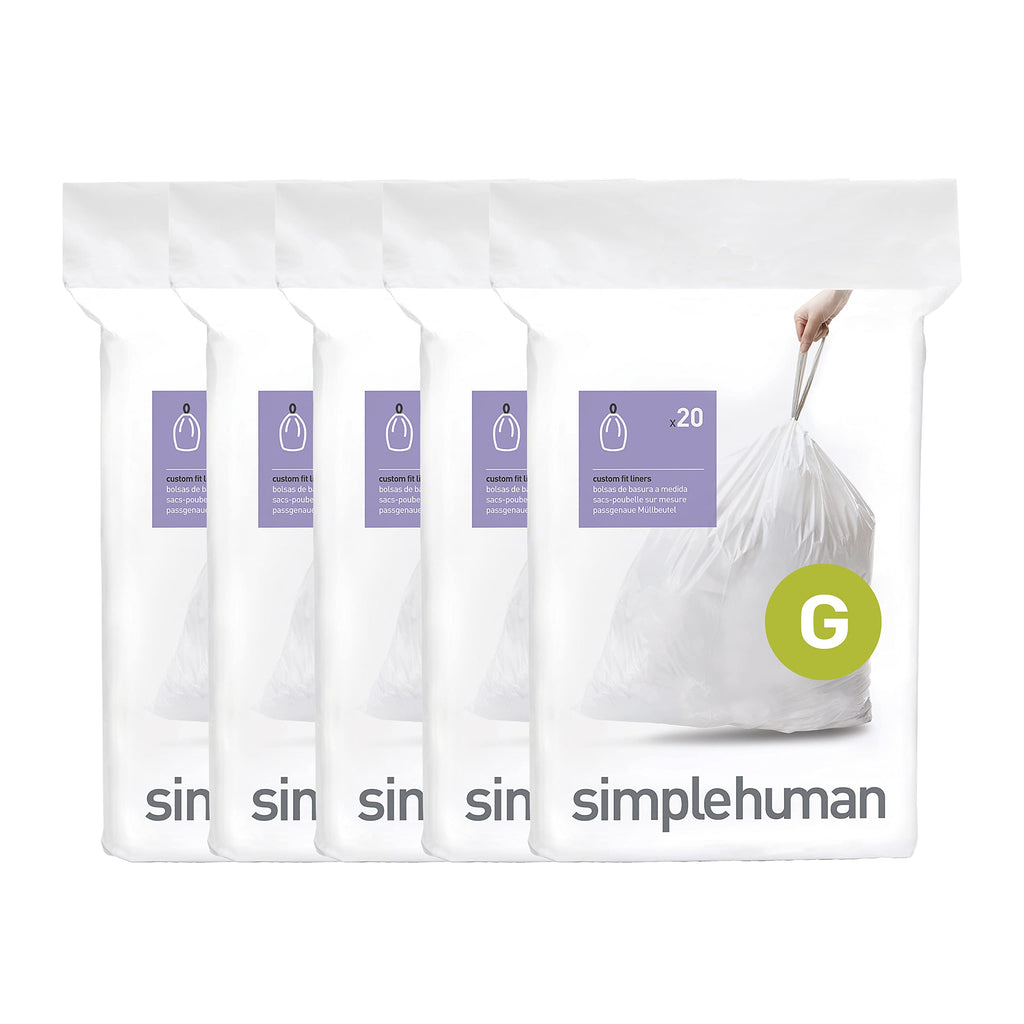 100 Count Drawstring Kitchen Trash Bags F467473
