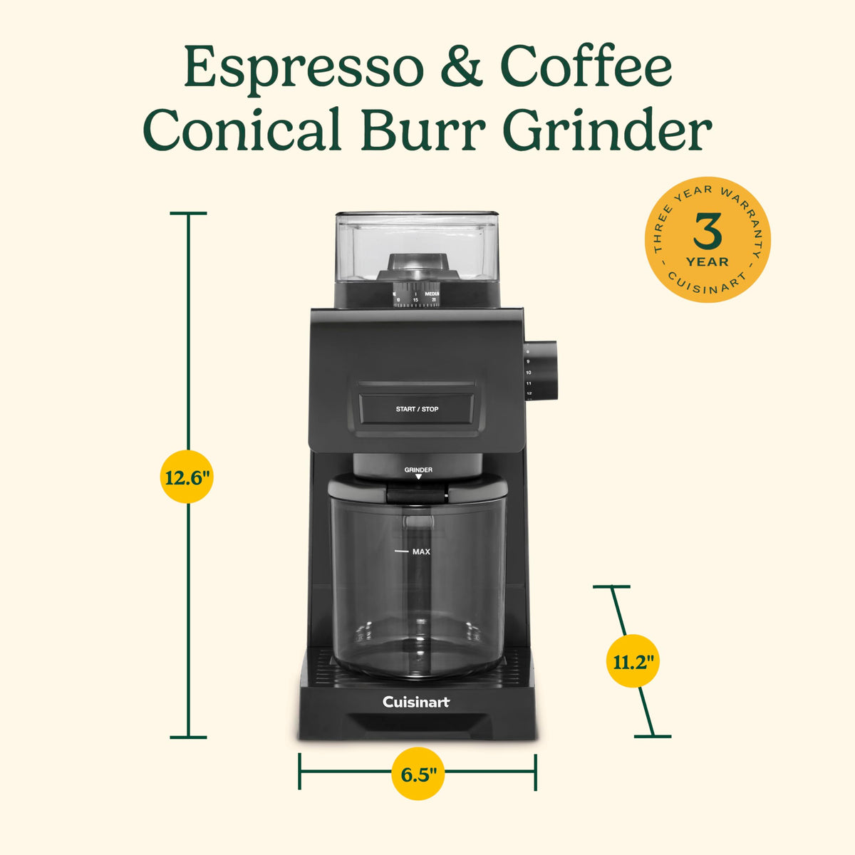 Conical Burr Coffee Grinder L95694