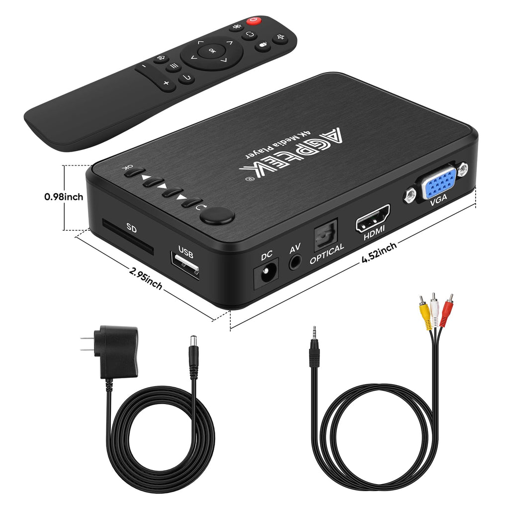 4K HDMI TV Media Player V451