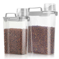 2 Pack Airtight Pet Food Storage Containers with Spout H14578