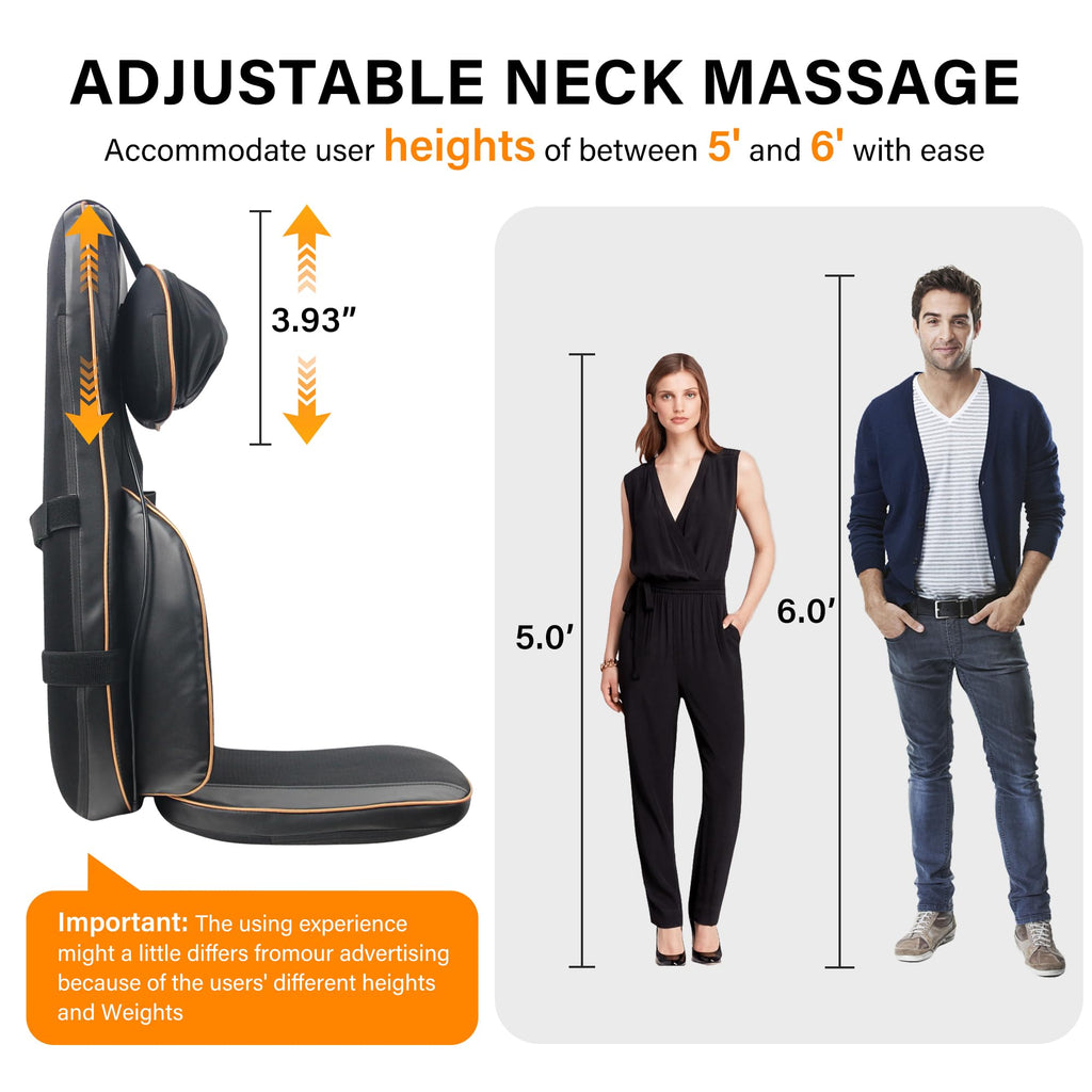Shiatsu Neck and Back Massager with Heat V140