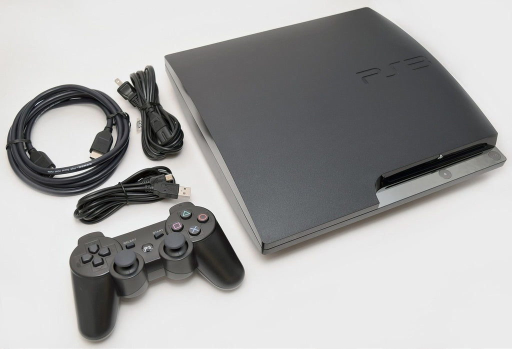 Playstation 3 Slim 320gb Game Console System Bundle with 3 Games I9007