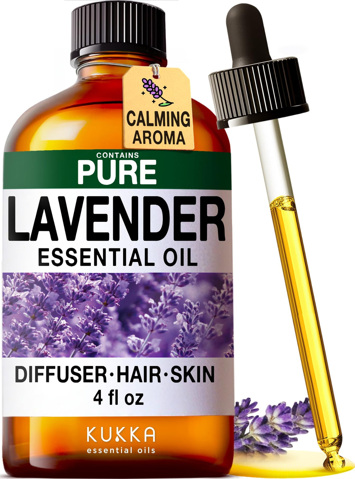 Rose & Lavender Essential Oils Set 2x4 fl oz V666719