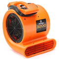 6pk 2 Speed 1/2 HP Industrial Floor Fan J87509
