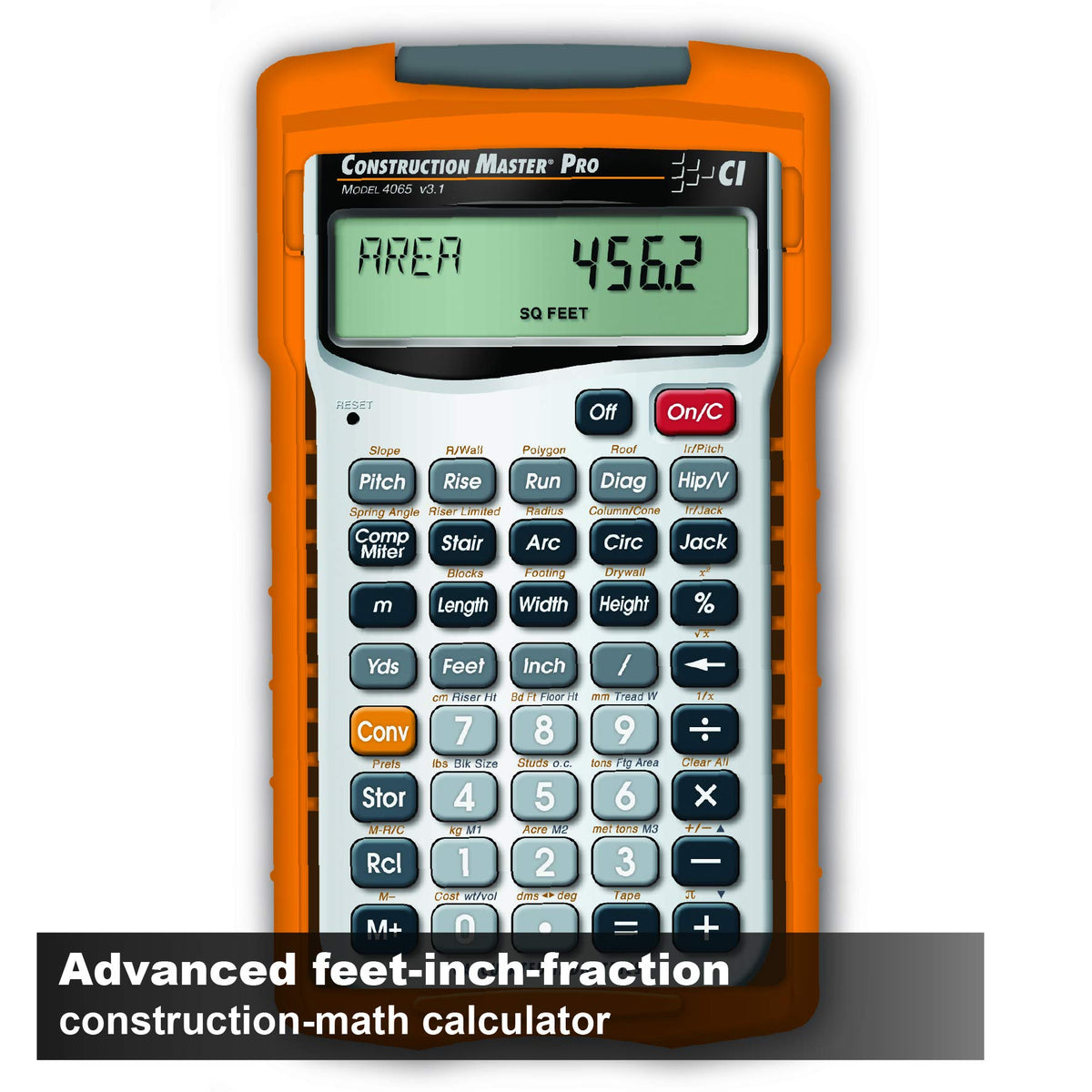 Construction Master Pro Trig Feet-Inch-Fraction Calculator B35967