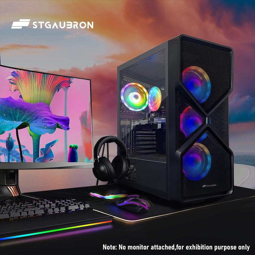 RGB PC Bundle with 24 inch FHD LED Monitor, Intel Core i5, GeForce RTX 2060, 16GB DDR4, 1TB SSD P3033