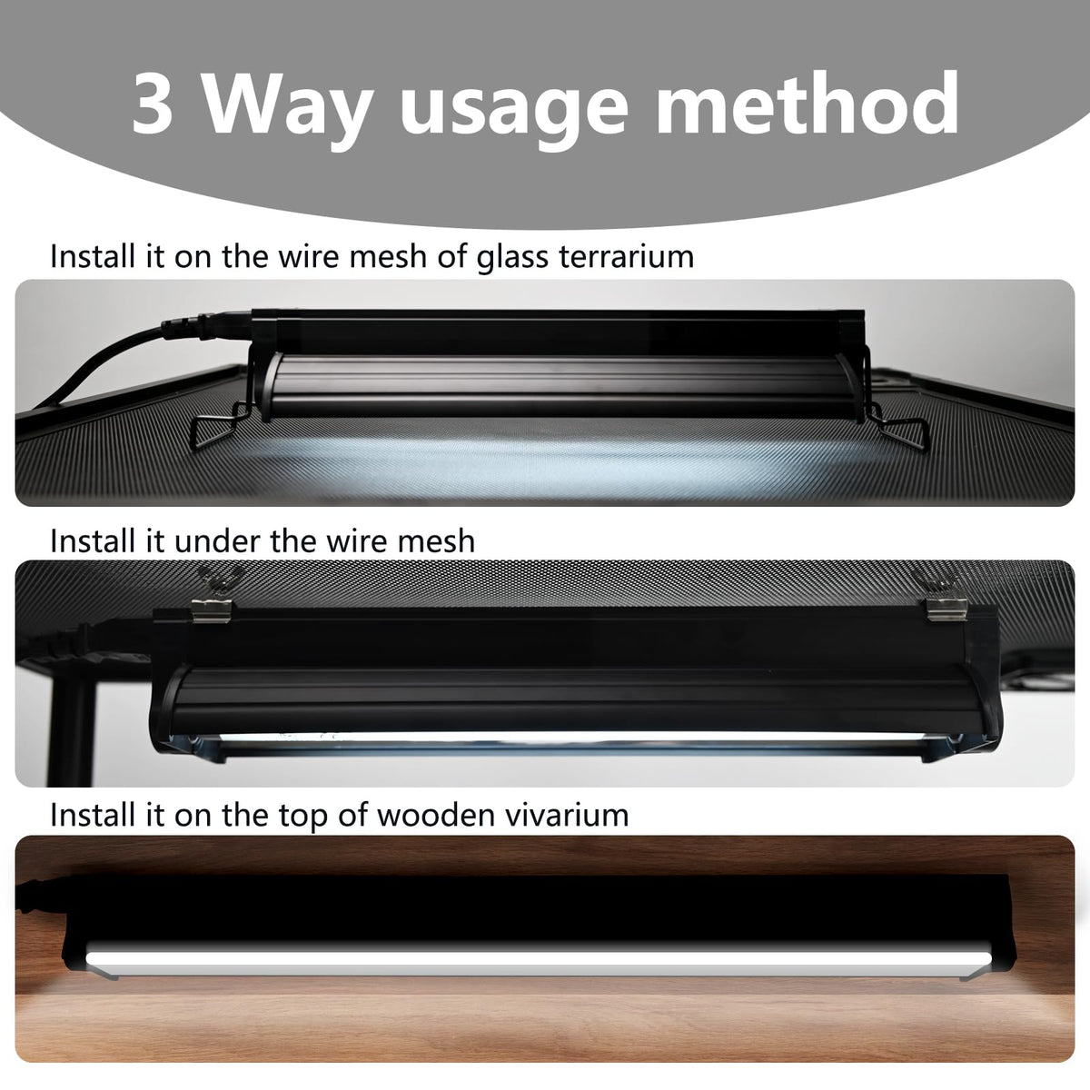 8W T5 UVB Lighting Combo Kit O948769