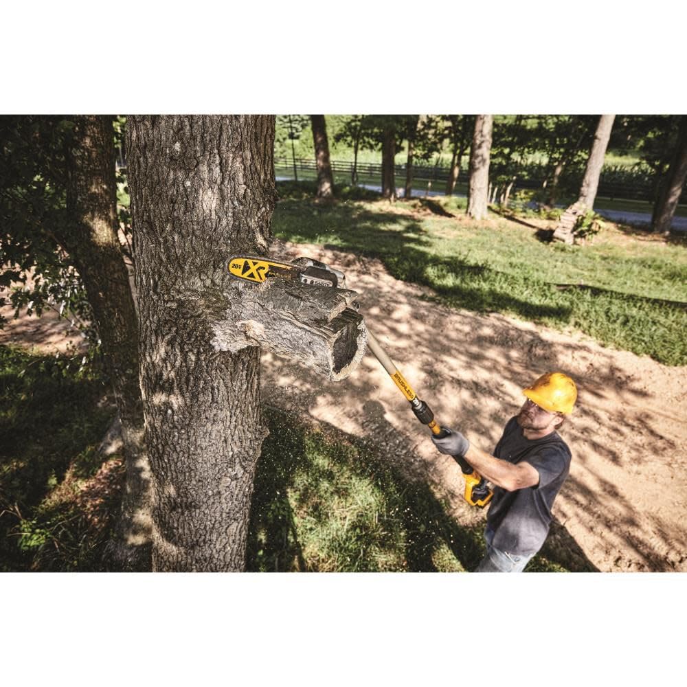 Cordless Pole Saw and Pole Hedge Trimmer Combo Kit R6529
