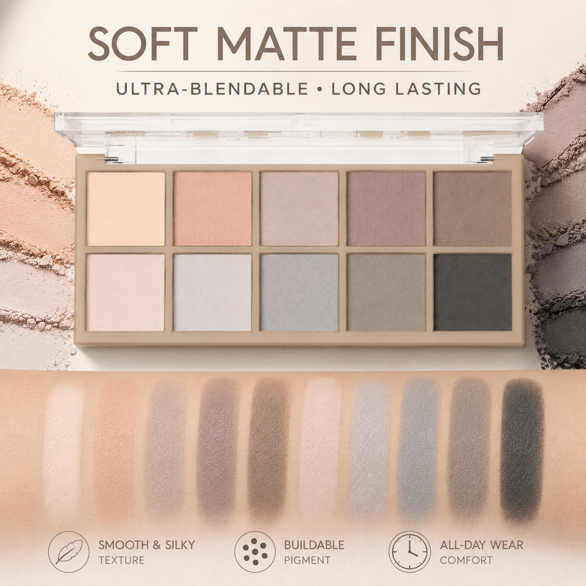 Matte Eyeshadow Palette S10406