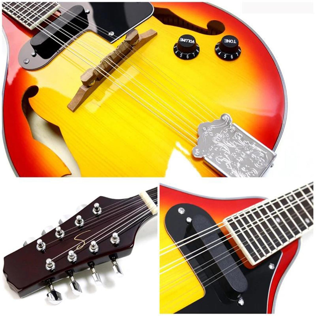 8 Strings Spruce Sunburst Mandolin O23757