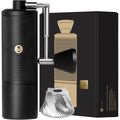Manual Coffee Grinder 30g CNC Stainless Steel Conical Burr Matte Black X1919