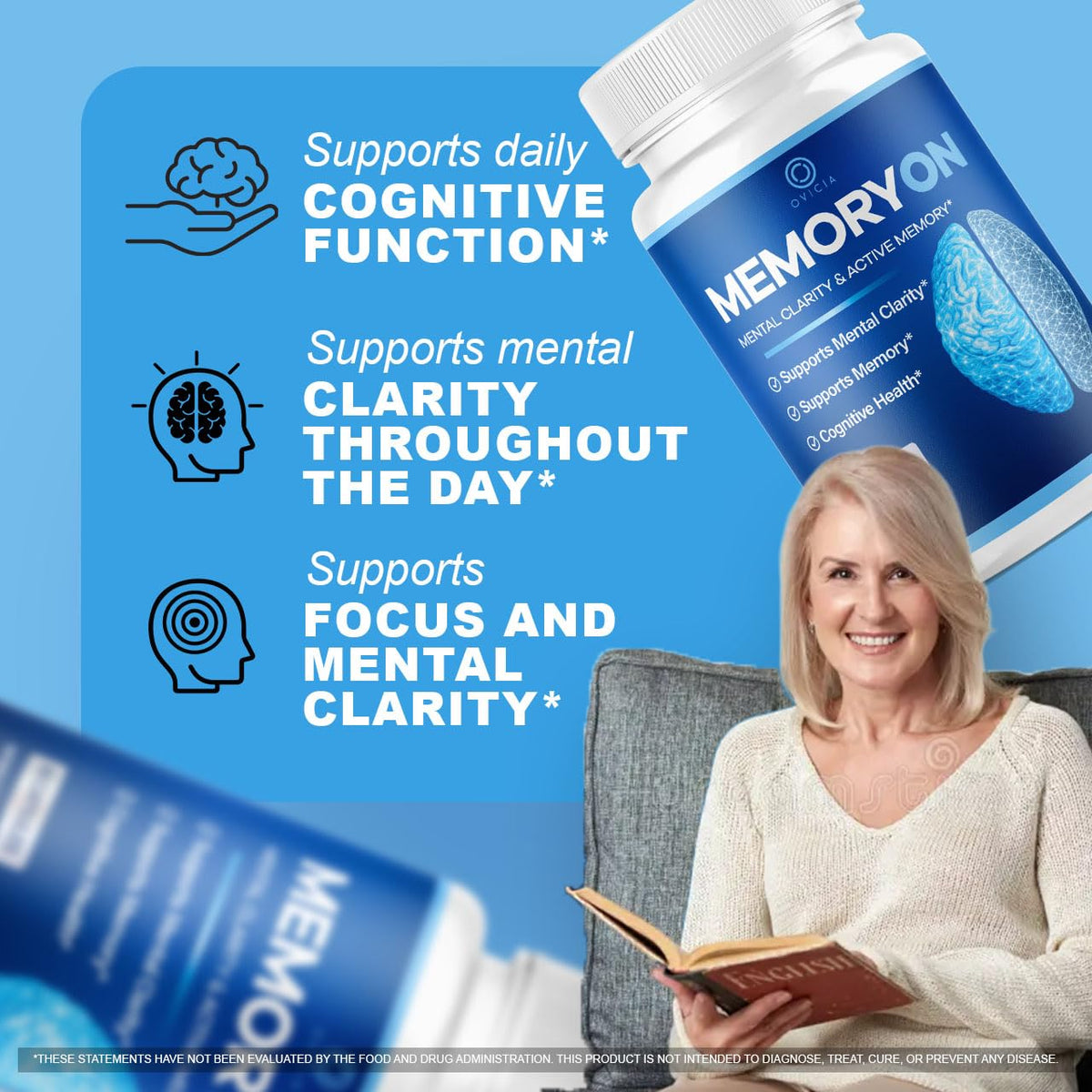120 Capsules Memory Support Pills K290