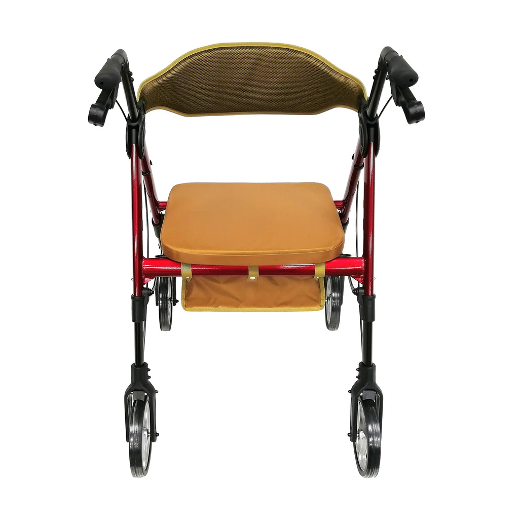 Heavy Duty 4 Wheel Rollator Walker with Seat E471120