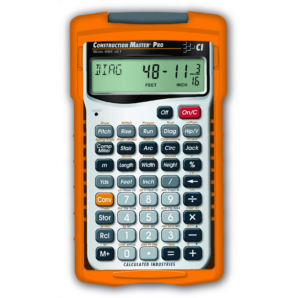 Construction Master Pro Trig Feet-Inch-Fraction Calculator B35967