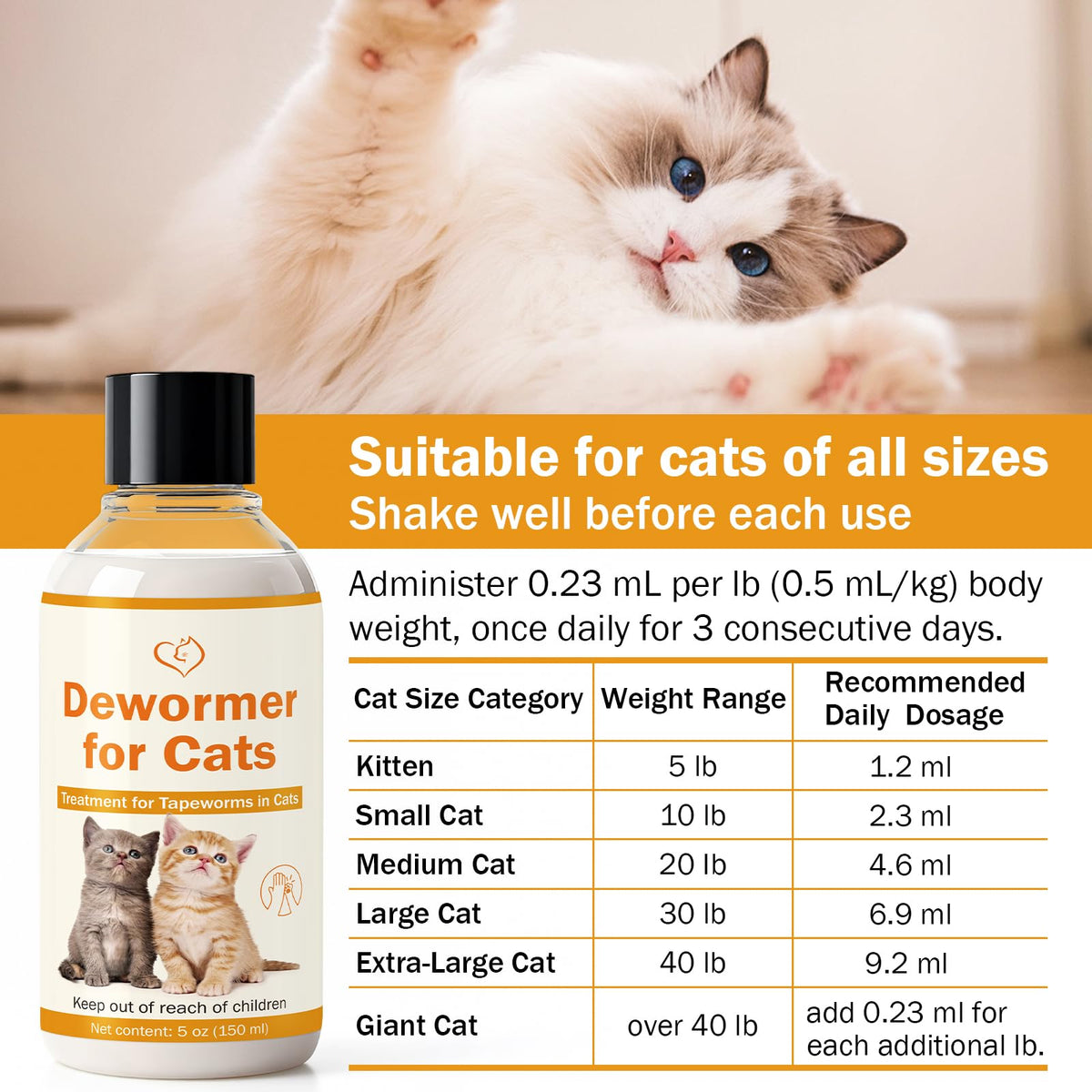 Cat Tapeworm Dewormer C253379