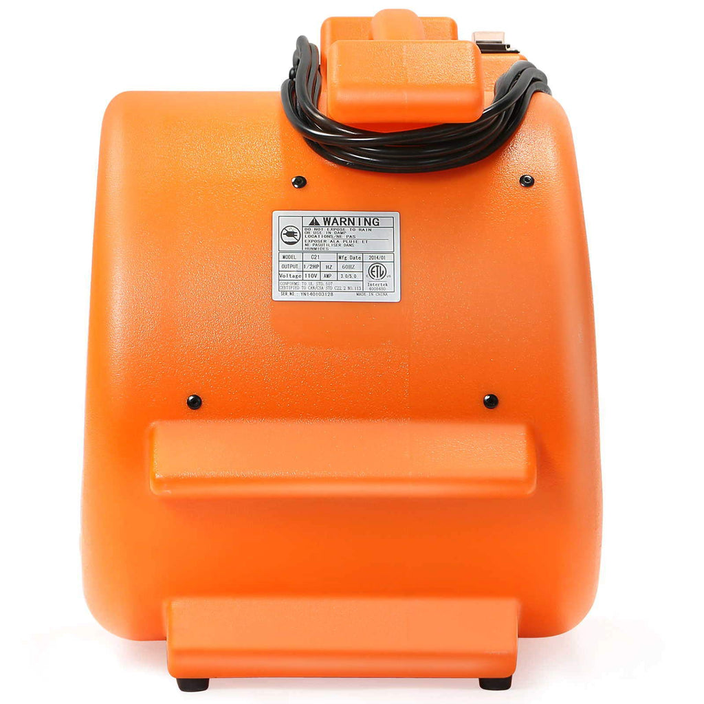 6pk 2 Speed 1/2 HP Industrial Floor Fan J87509