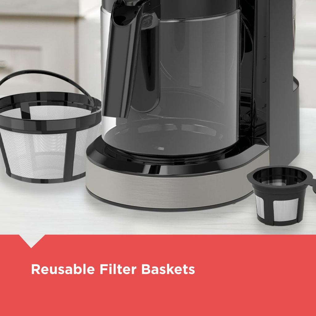 Single-Serve & Carafe Coffee Maker E431765