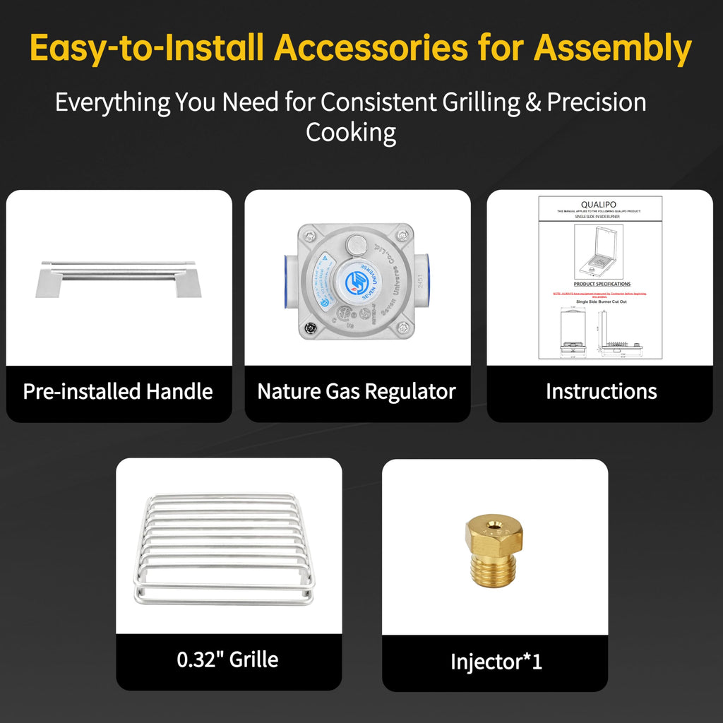 Built-in Single Side Burner C643287