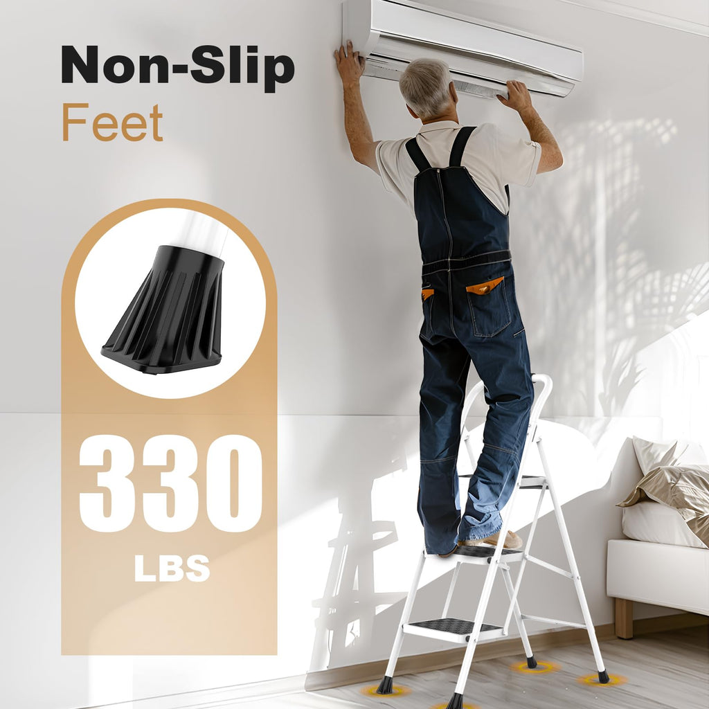 3 Step Folding Step Stool A546
