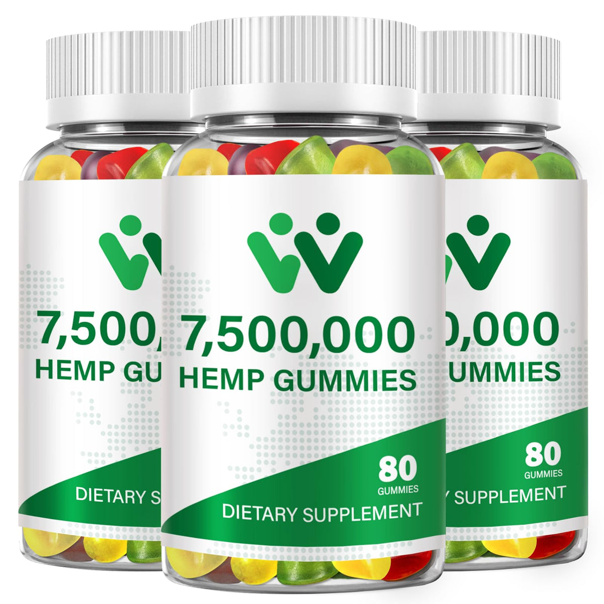 Organic Hemp Gummies 240 Count Z211666
