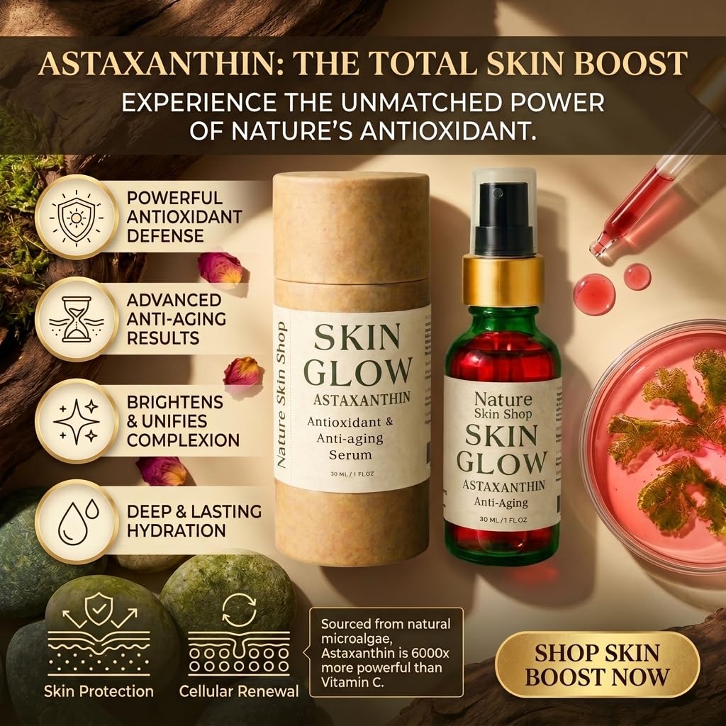 Astaxanthin Ceramide Anti-Aging Face Serum, 1 oz G402389