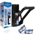 16oz Wall Mounted Can Crusher with Built-In Bottle Opener J357