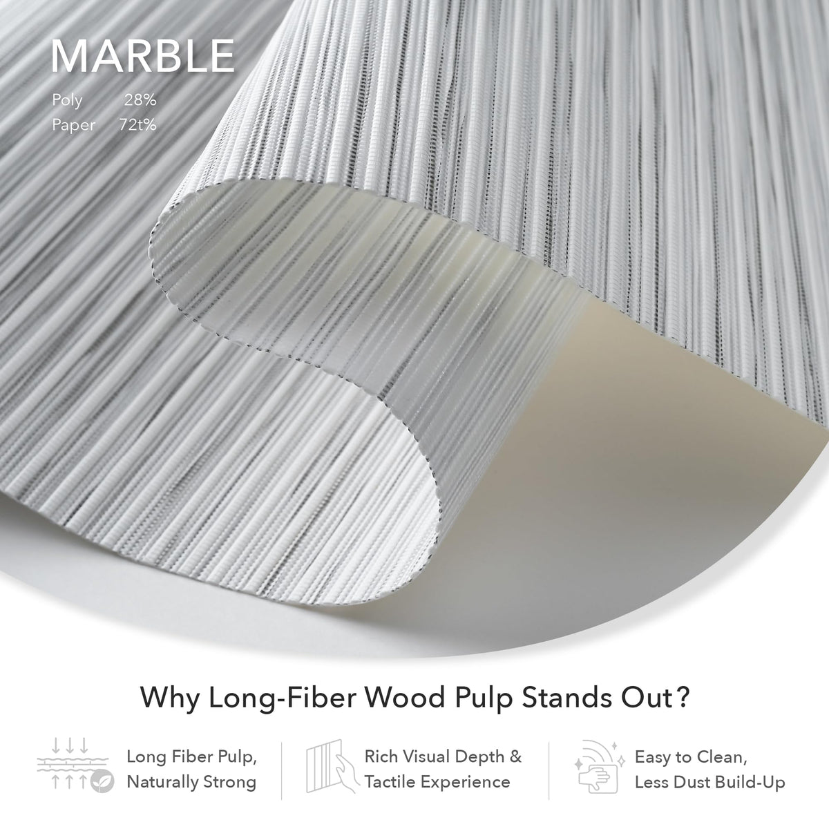 Natural Woven Light Filtering Panel Track Blinds L9794