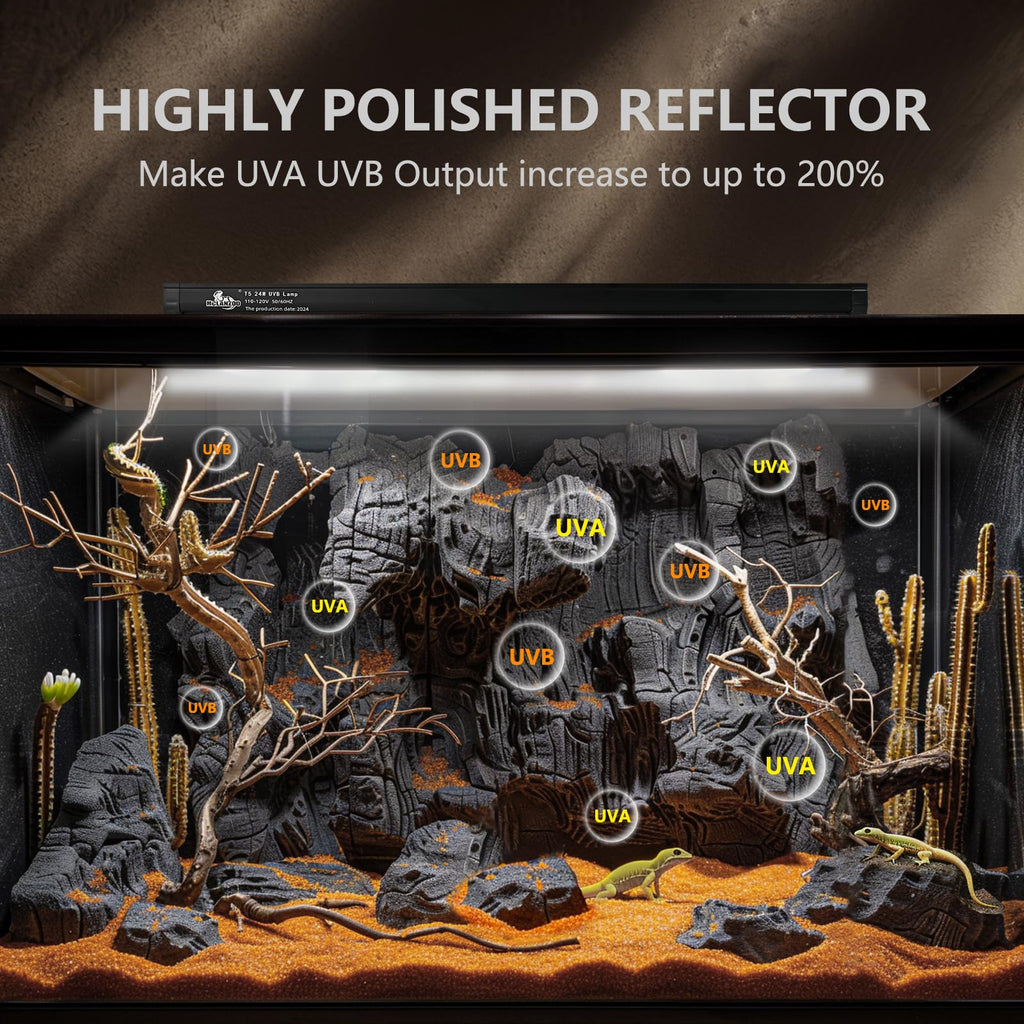 8W T5 UVB Lighting Combo Kit O948769