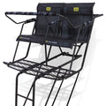Ladderstand with Wide Seat, Backrest and Weapon Holder O7050