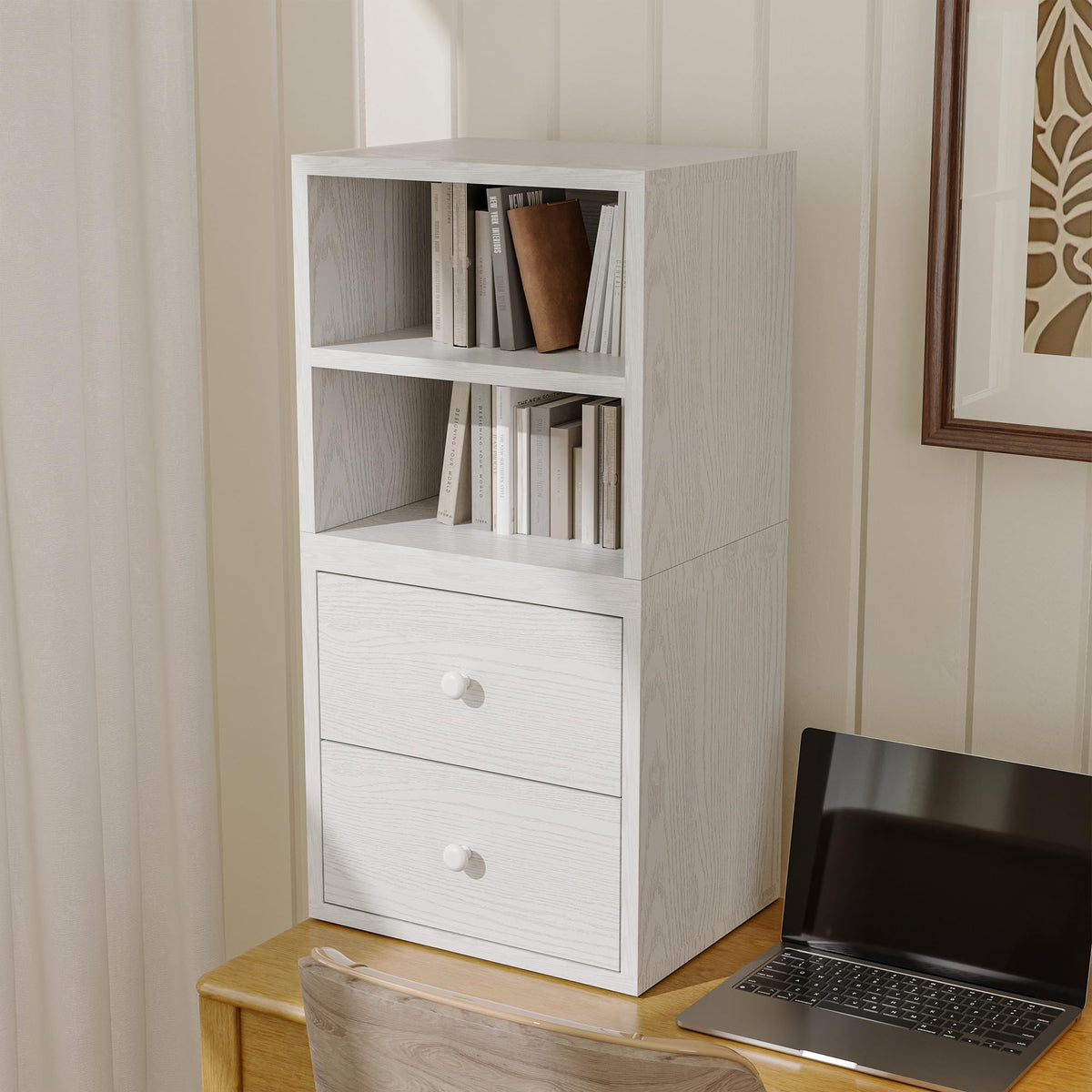 Pure White Cube Storage Organizer P716680