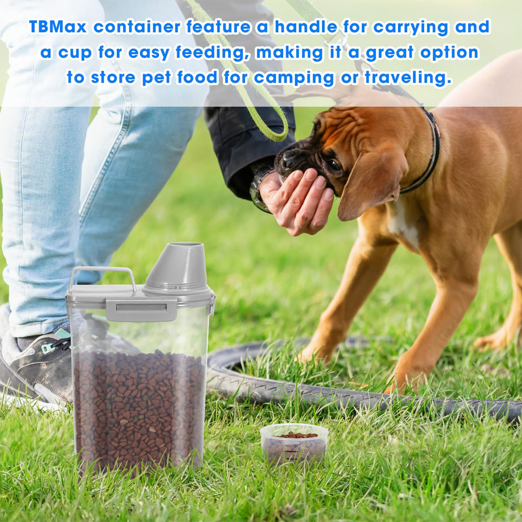 2 Pack Airtight Pet Food Storage Containers with Spout H14578