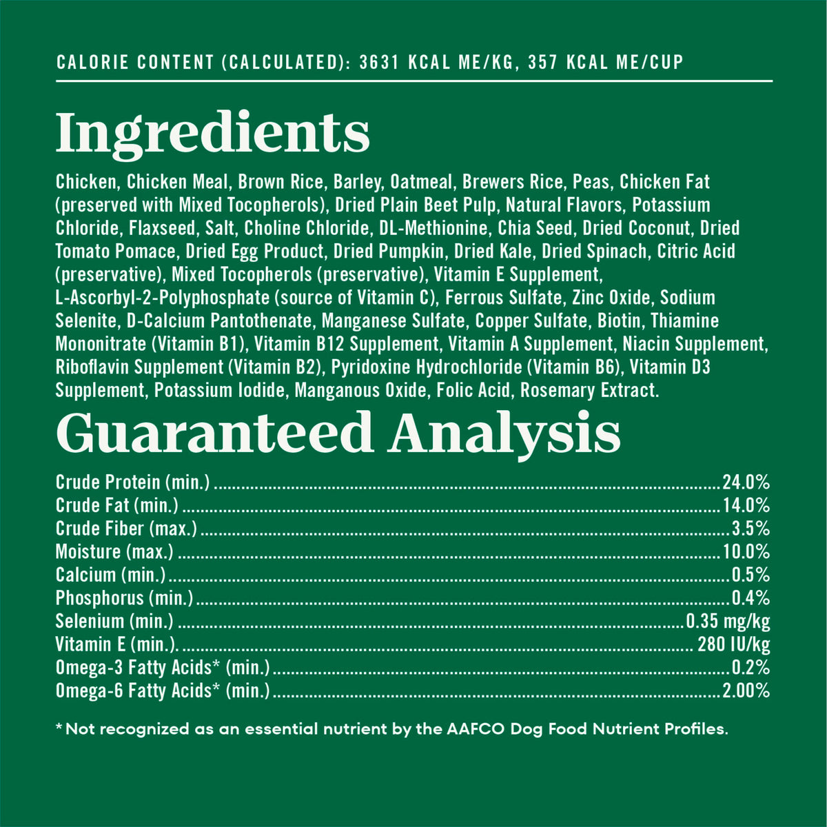 Chicken & Rice Dry Dog Food G43141