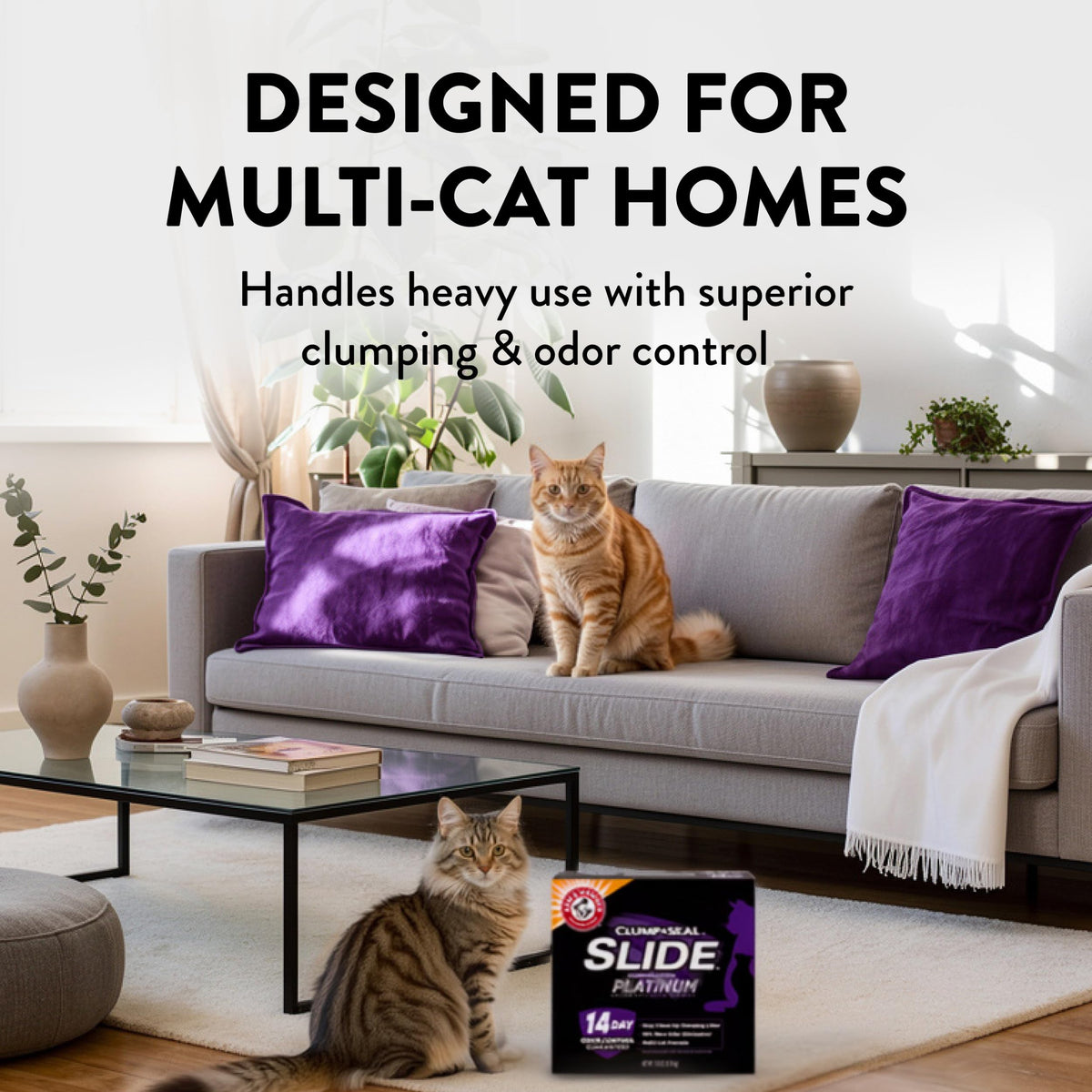 Clumping Cat Litter, 27.5 Lbs R631