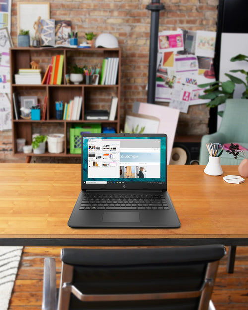 14-inch Laptop, Intel Celeron N4020, 4 GB RAM, 64 GB Storage, Windows 11 Home, Jet Black Y861351