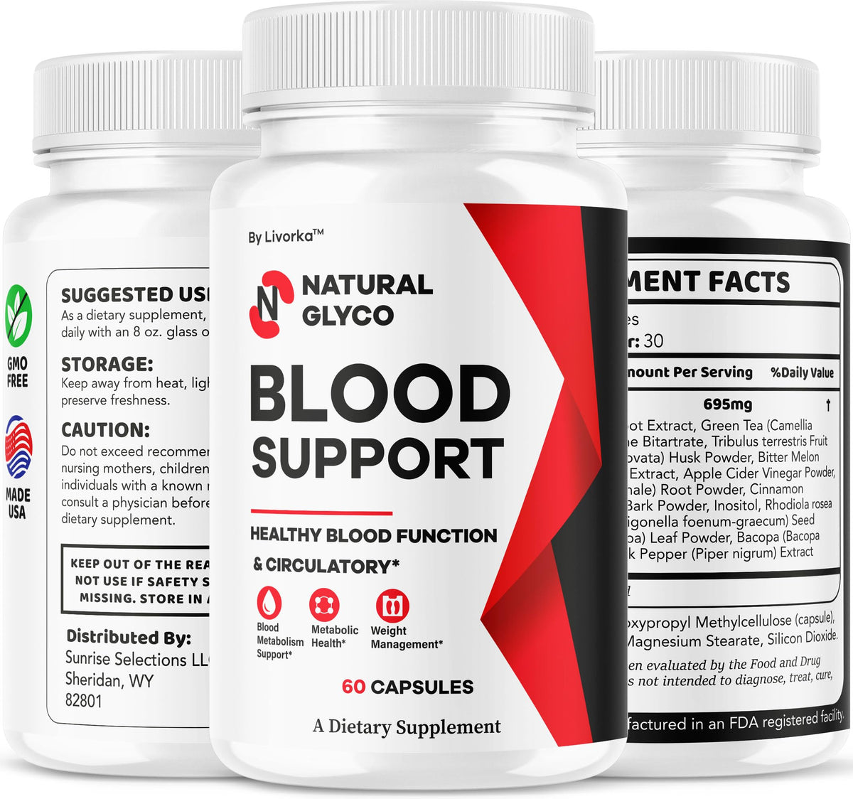 Natural Glycogen Supplement Capsules 120 Capsules Q3339