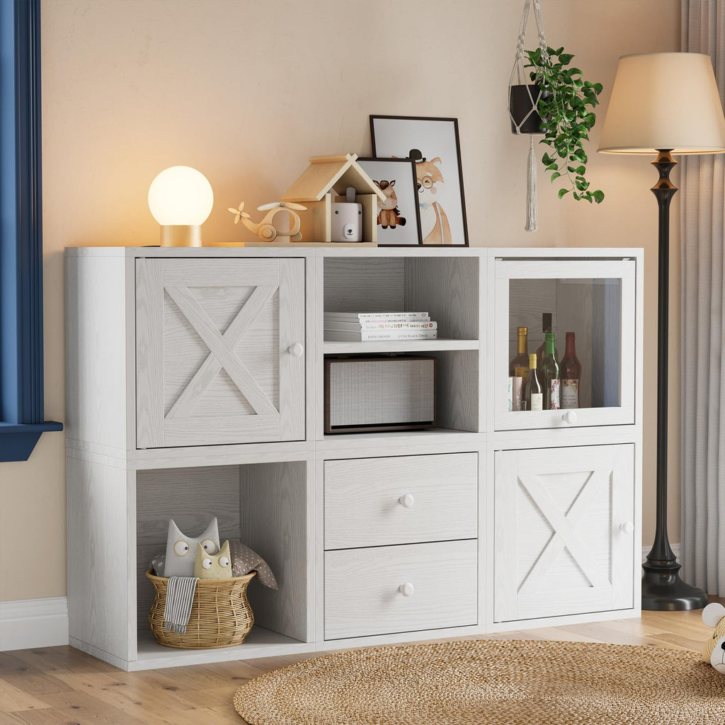Pure White Cube Storage Organizer P716680