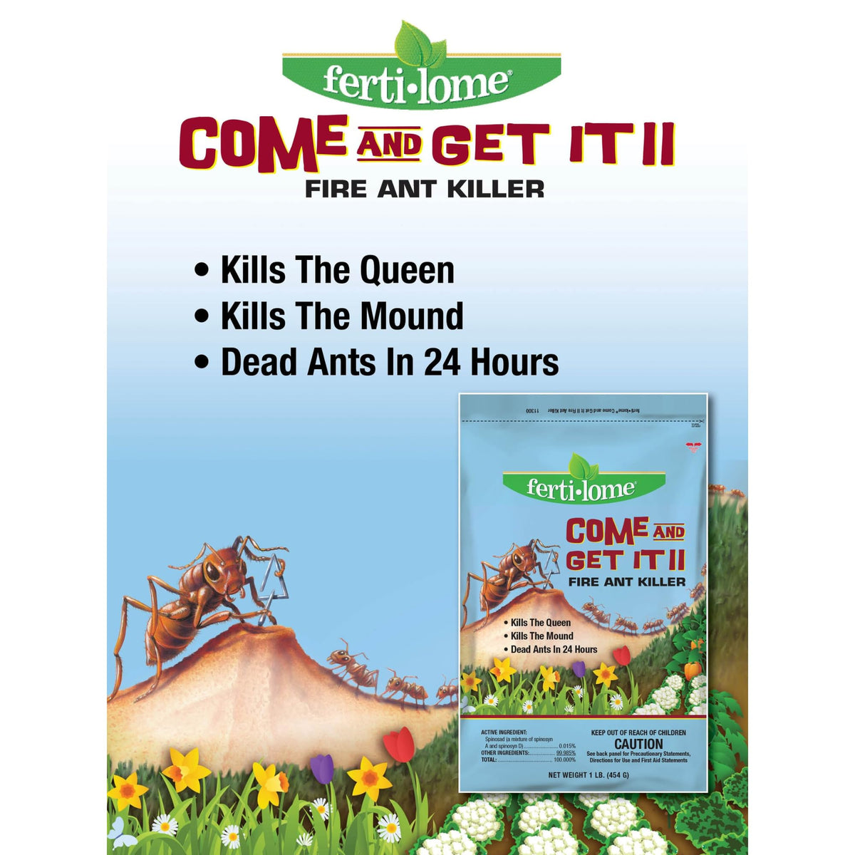 Fire Ant Killer Bait 1 lb U2487
