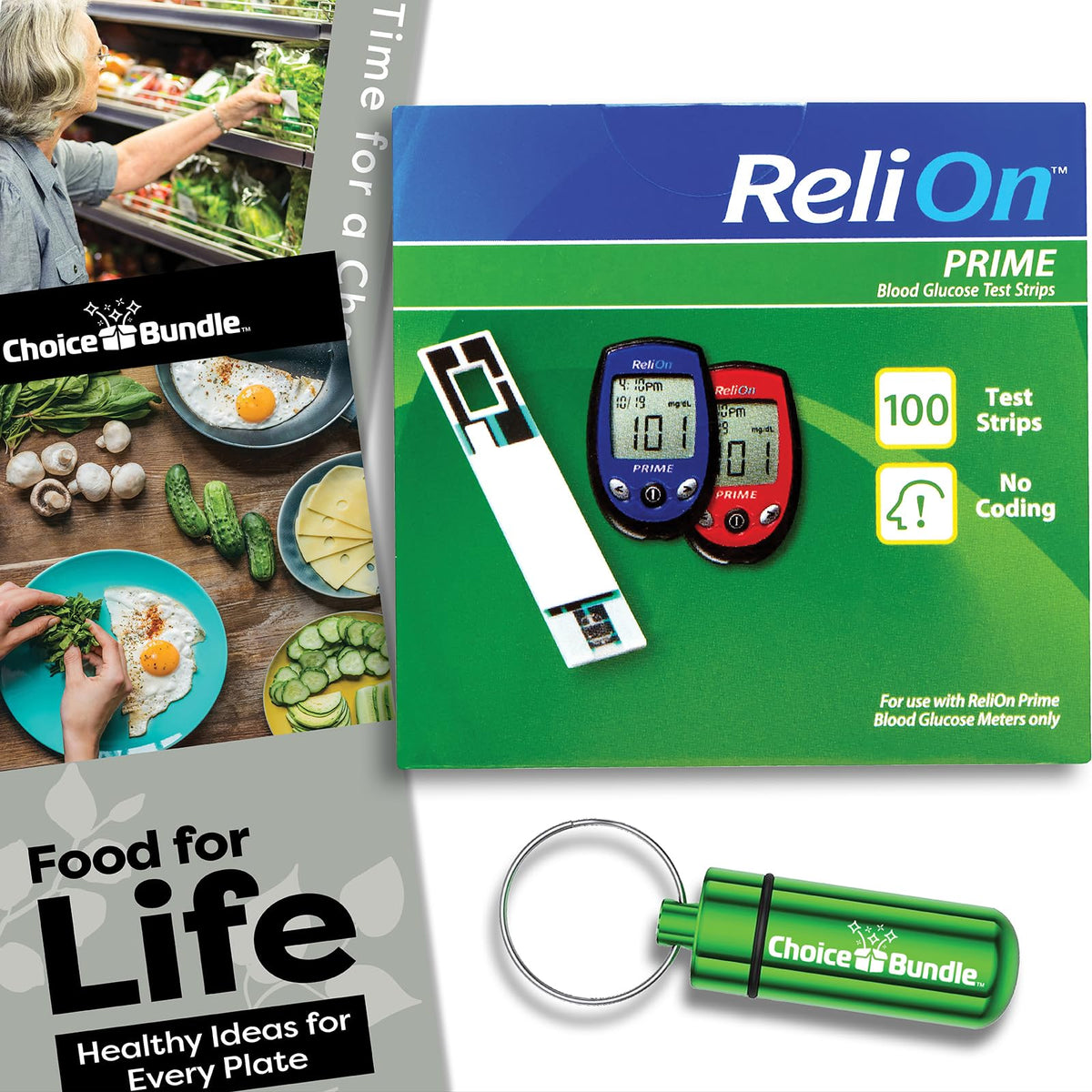 Blood Glucose Test Strips 100 Ct W689