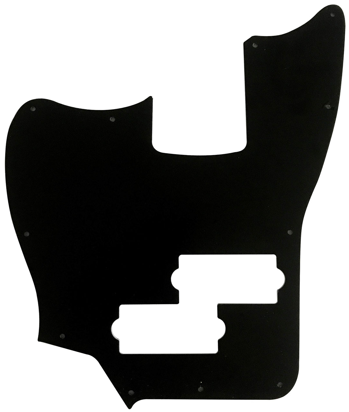 4 Ply Black Pearl Short Scale Guitar Pickguard D471