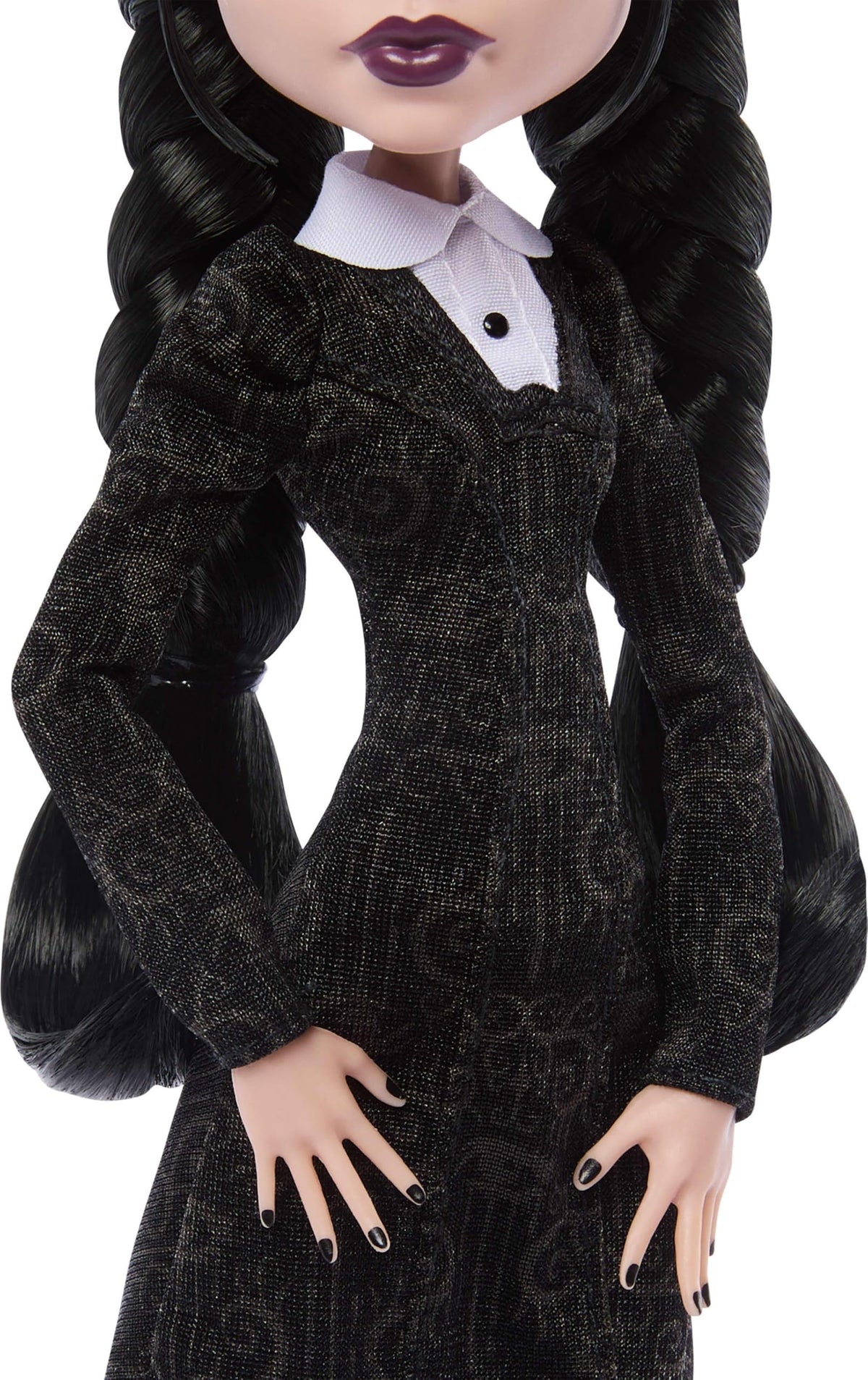 Black Dress Doll with Stockings and Accessories M533087