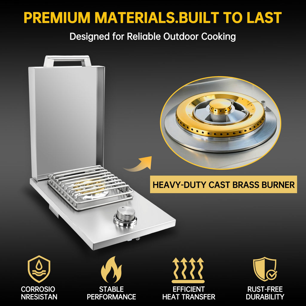 Built-in Single Side Burner C643287