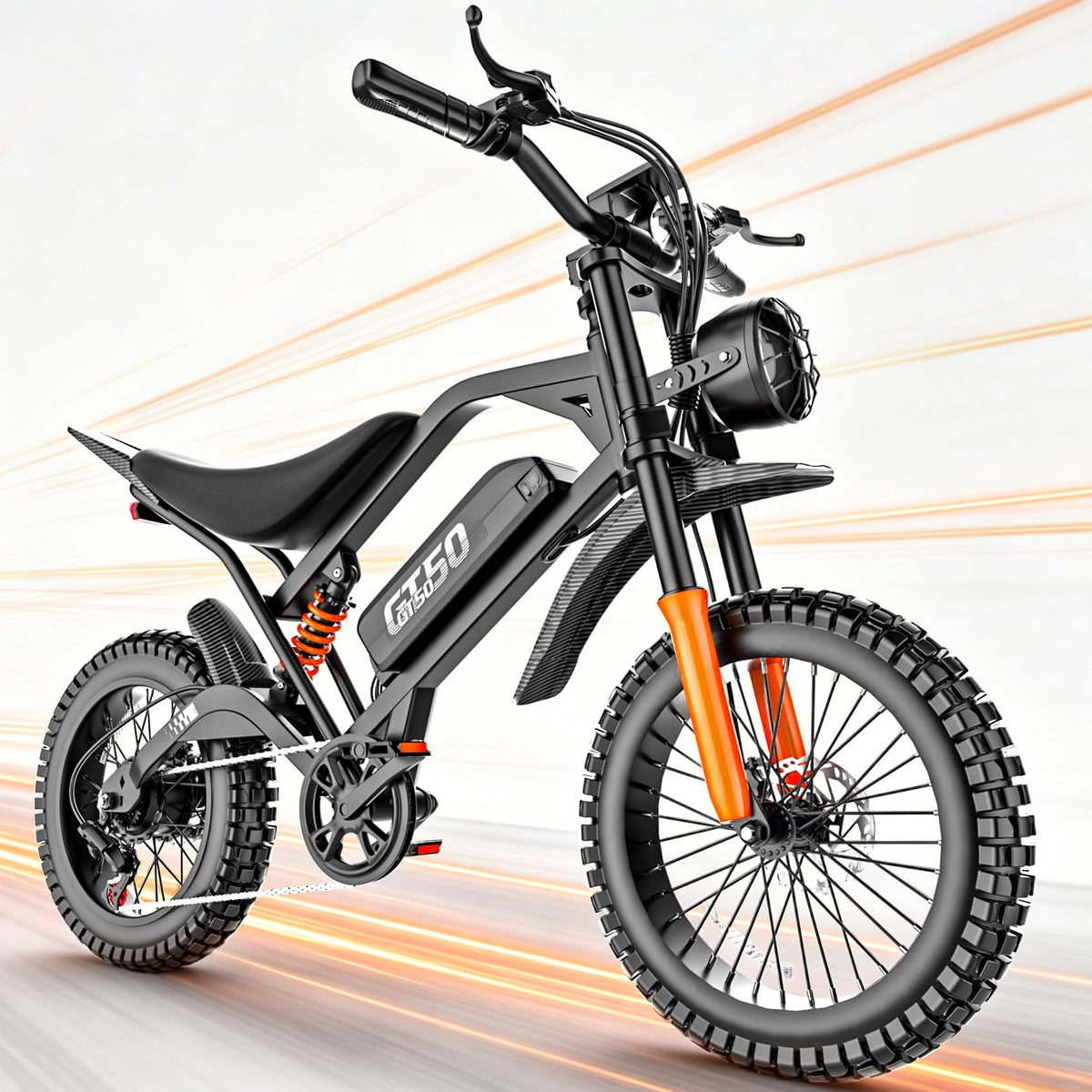 5500W Electric Dirt Bike with 48V 30AH Battery W3829