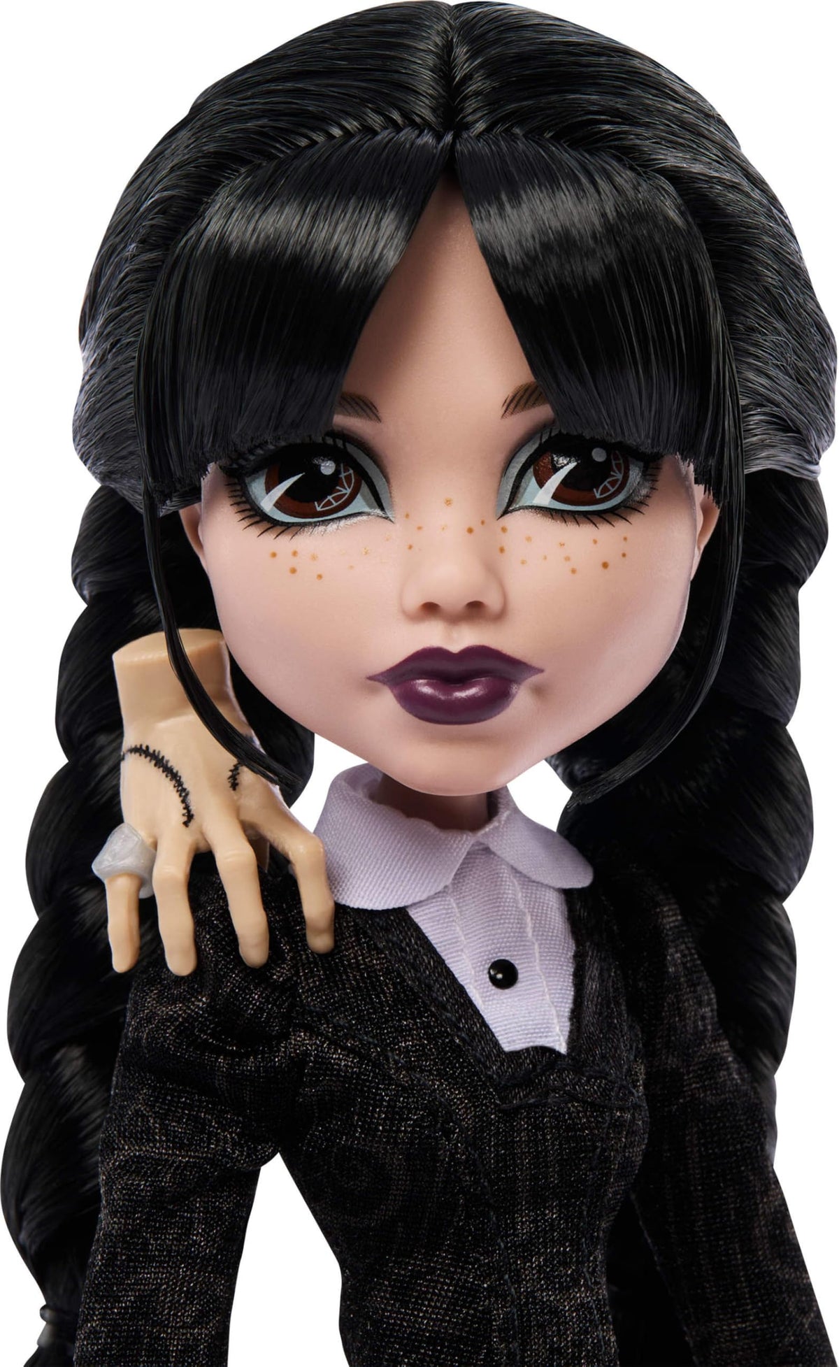 Black Dress Doll with Stockings and Accessories M533087