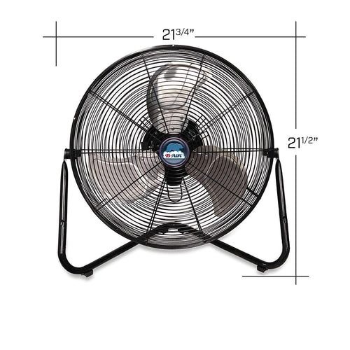 20" High Velocity Electric Floor Fan with 3-Speeds C827198
